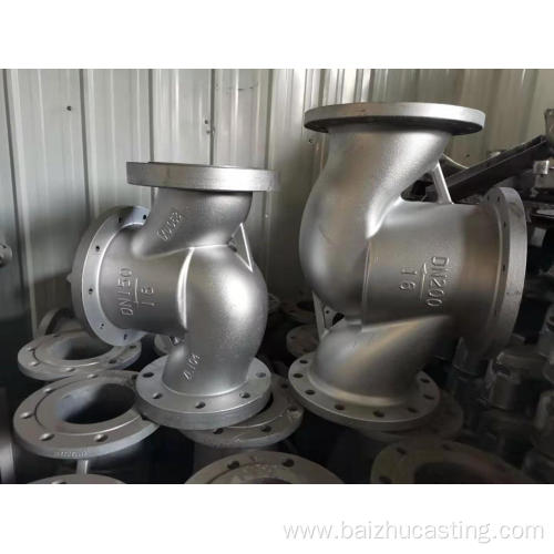 Aluminum alloy pump flange pump body valve casting